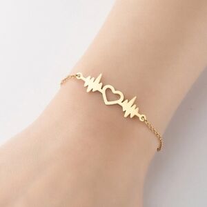 Elegant Heartbeat Bracelet